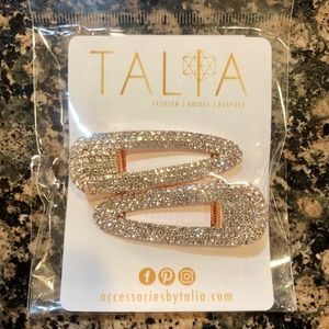 Rhinestone Hair Clips